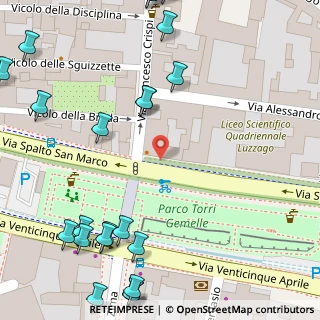 Mappa Brescia, 25121 Brescia BS, Italia (0.0913)