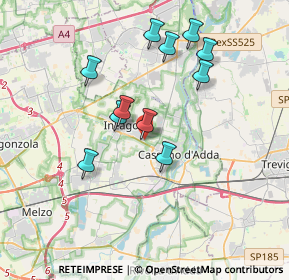 Mappa Via Prolungamento di, 20065 Inzago MI, Italia (3.31909)