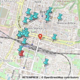 Mappa Via Aurelio Saffi, 25121 Concesio BS, Italia (0.5655)