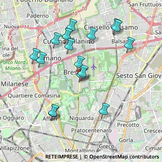 Mappa Via Giuseppe Verdi, 20091 Bresso MI, Italia (2.03941)