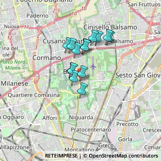 Mappa Via Giuseppe Verdi, 20091 Bresso MI, Italia (1.31286)