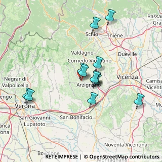 Mappa Via Lago di Misurina, 36072 Chiampo VI, Italia (12.81231)
