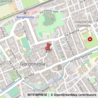 Mappa Via IV Novembre, 5, 20064 Gorgonzola MI, Italia, 20064 Gorgonzola, Milano (Lombardia)