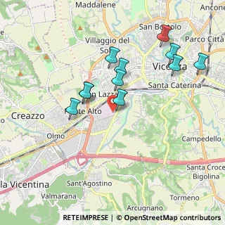 Mappa Via Arsenale, 36100 Vicenza VI, Italia (1.80364)