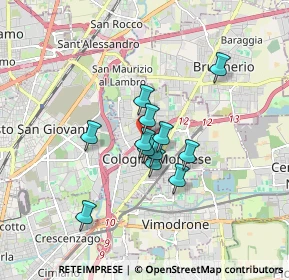 Mappa A51 Tangenziale Est di Milano, 20093 Cologno Monzese MI, Italia (1.19083)