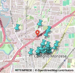 Mappa A51 Tangenziale Est di Milano, 20093 Cologno Monzese MI, Italia (0.456)