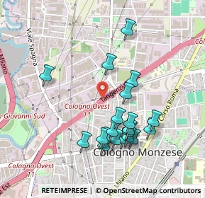 Mappa A51 Tangenziale Est di Milano, 20093 Cologno Monzese MI, Italia (0.457)