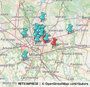 Mappa A51 Tangenziale Est di Milano, 20093 Cologno Monzese MI, Italia (9.49)