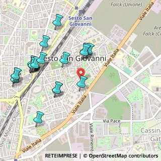 Mappa Via Alessandro Manzoni, 20099 Sesto San Giovanni MI, Italia (0.582)