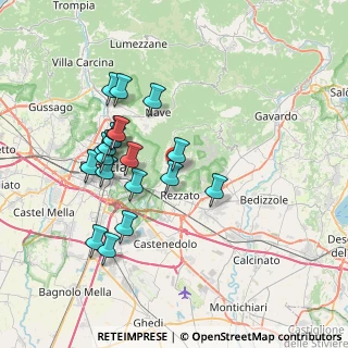Mappa Via Ugo la Malfa, 25082 Botticino BS, Italia (6.88842)
