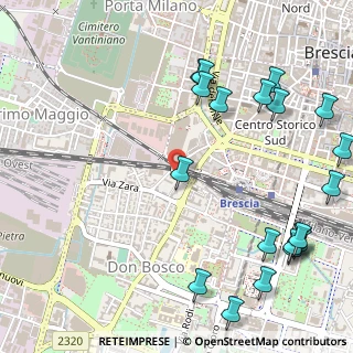 Mappa Via Camillo Brozzoni, 25125 Brescia BS, Italia (0.725)