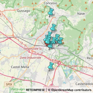 Mappa Via Camillo Brozzoni, 25125 Brescia BS, Italia (1.84182)