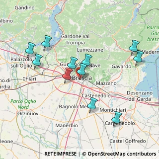 Mappa Via Camillo Brozzoni, 25125 Brescia BS, Italia (15.45909)