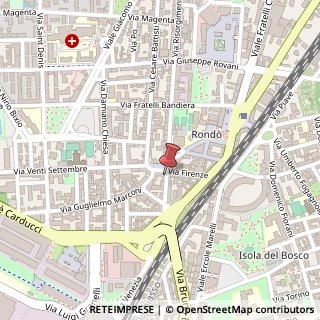 Mappa Via Risorgimento,  50, 20099 Sesto San Giovanni, Milano (Lombardia)