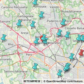 Mappa Via Maria Curie, 20026 Novate Milanese MI, Italia (5.672)