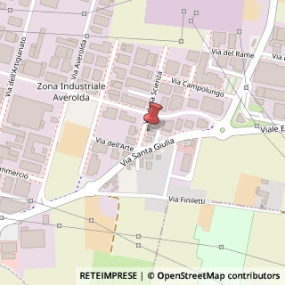 Mappa Via della Scienza, 4, 25039 Travagliato, Brescia (Lombardia)