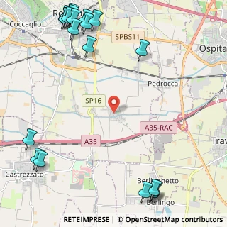 Mappa Via V. Veneto, 25038 Rovato BS, Italia (3.421)