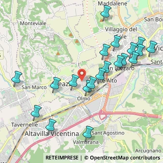 Mappa Via Almerigo da Schio, 36051 Creazzo VI, Italia (2.3065)