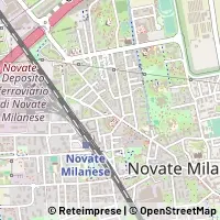 Map Novate Milanese