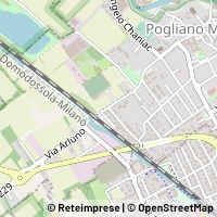 Hartă Pogliano Milanese
