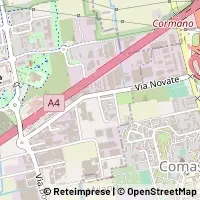 Hartă Novate Milanese