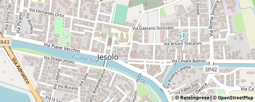 Mappa Jesolo