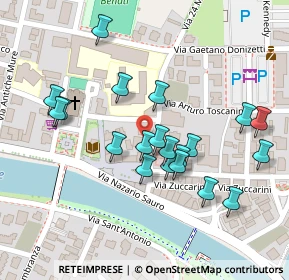 Mappa Via Francesco Petrarca, 30016 Jesolo VE, Italia (0.113)