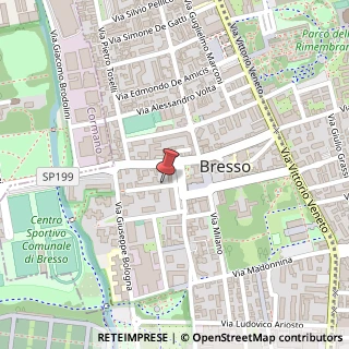 Mappa Via San Giacomo,  5, 20091 Bresso, Milano (Lombardia)