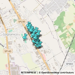 Mappa Via Gorgole, 13894 Gaglianico BI, Italia (0.22143)