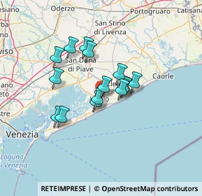 Mappa Via Arturo Toscanini, 30016 Jesolo VE, Italia (9.84667)