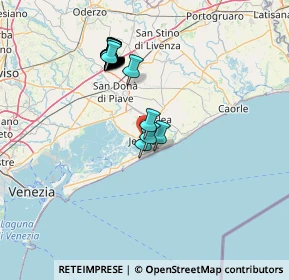 Mappa Via Cesare Battisti, 30016 Jesolo VE, Italia (13.8915)