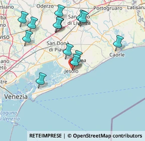 Mappa Via Arturo Toscanini, 30016 Jesolo VE, Italia (16.5)