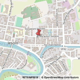 Mappa Via Arturo Toscanini, 26, 30016 Jesolo, Venezia (Veneto)