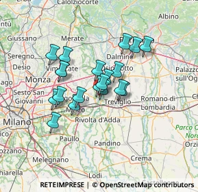 Mappa Via Giovanni XXIII, 20062 Cassano d'Adda MI, Italia (10.1305)