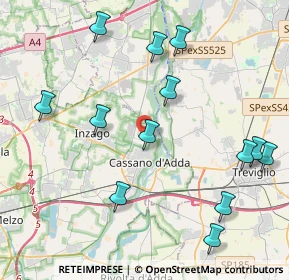 Mappa Via Giovanni XXIII, 20062 Cassano d'Adda MI, Italia (4.67615)