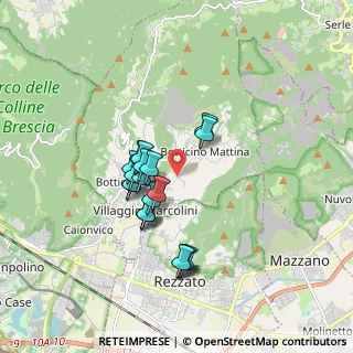 Mappa Via Daniele Perazzi, 25082 Botticino BS, Italia (1.4265)