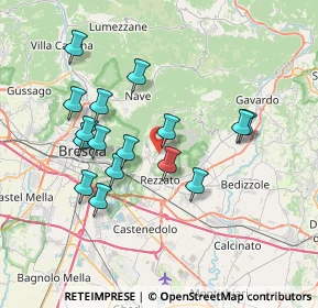 Mappa Via Daniele Perazzi, 25082 Botticino BS, Italia (6.80563)