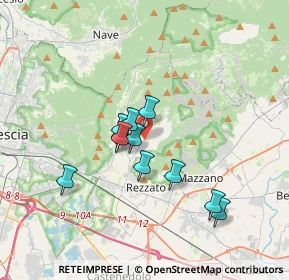 Mappa Via Daniele Perazzi, 25082 Botticino BS, Italia (2.72273)