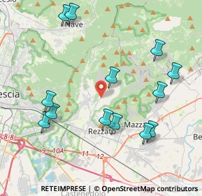 Mappa Via Daniele Perazzi, 25082 Botticino BS, Italia (4.40615)