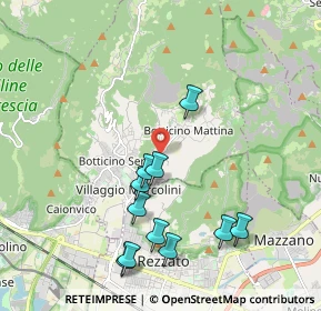 Mappa Via Daniele Perazzi, 25082 Botticino BS, Italia (2.06182)