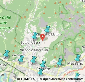 Mappa Via Daniele Perazzi, 25082 Botticino BS, Italia (2.94091)