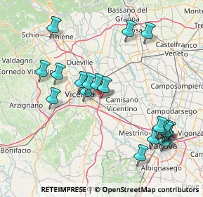 Mappa Via degli Ippocastani, 36040 Torri di Quartesolo VI, Italia (17.0305)