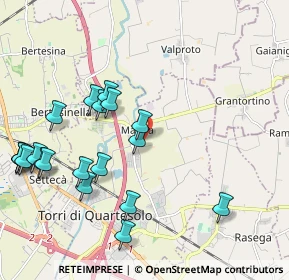 Mappa Via degli Ippocastani, 36040 Torri di Quartesolo VI, Italia (2.3375)