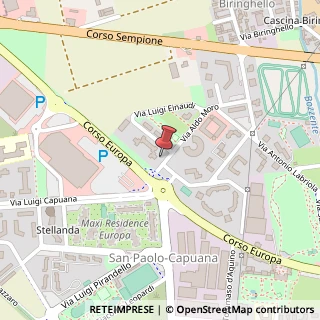 Mappa Via Aldo Moro, 1, 20017 Rho, Milano (Lombardia)