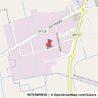 Mappa Via Leonardo da Vinci, 4, 24053 Brignano Gera d'Adda, Bergamo (Lombardia)