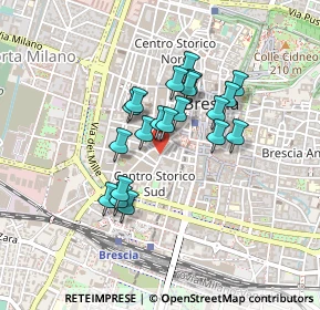 Mappa Contrada del Soncin Rotto, 25038 Brescia BS, Italia (0.3325)