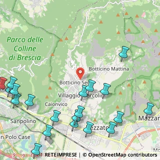 Mappa Via Angiolina Ferrari, 25082 Botticino BS, Italia (3.1015)
