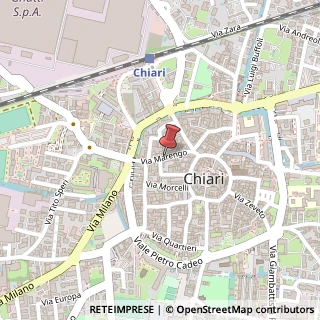 Mappa Via marengo 10, 25032 Chiari, Brescia (Lombardia)