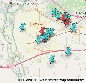 Mappa Via Marengo, 25032 Chiari BS, Italia (3.4285)