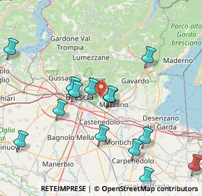 Mappa Via Edmondo de Amicis, 25082 Botticino BS, Italia (17.70357)